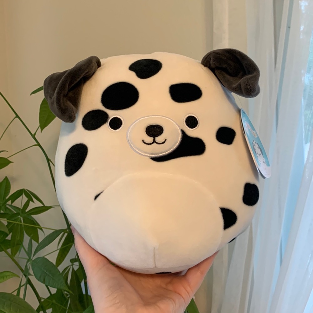 Dustin Squishmallow Dalmatian 8”